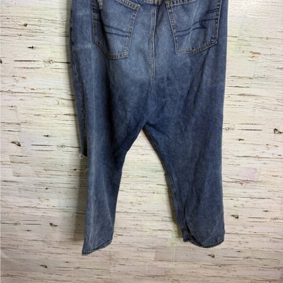 AMERICAN EAGLE Mom Jeans 18 Long blue - Picture 3 of 8